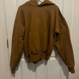 Brown Yeezy gap hoodie